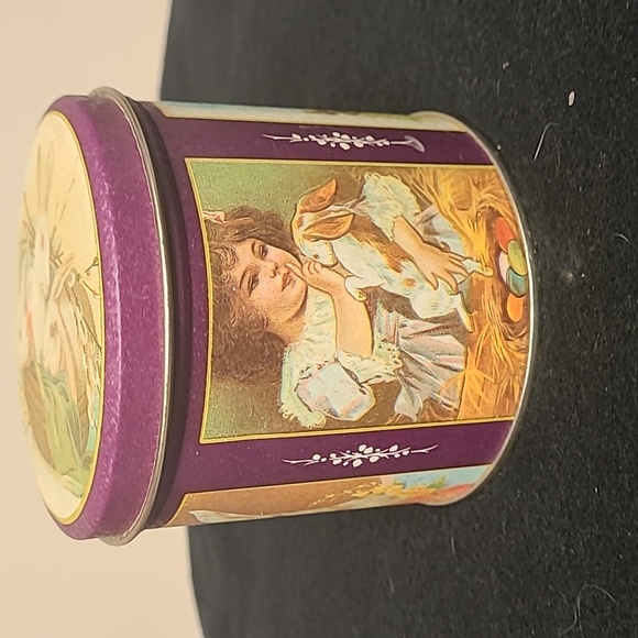 Vintage 1984 Chein Ind. Bristol Ware Easter Rabbit Tin Box - Picture 3 of 6
